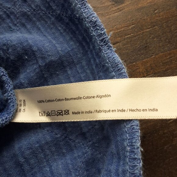 Free People Shiloh Quilted Sweatshirt Ribbed Collar Quarter Zip Size S - Picture 5 of 6